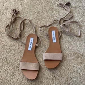 Steve Madden Kapri Wraparound Lace Sandals